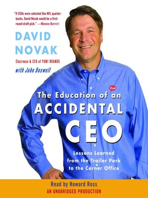 cover image of The Education of an Accidental CEO